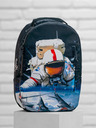 BAAGL  Čierny batoh Baagl eARTh - Cosmonaut by Caer8th