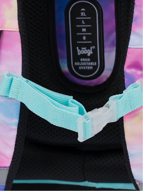 BAAGL  Ružová školská taška Zippy Baagl Ow