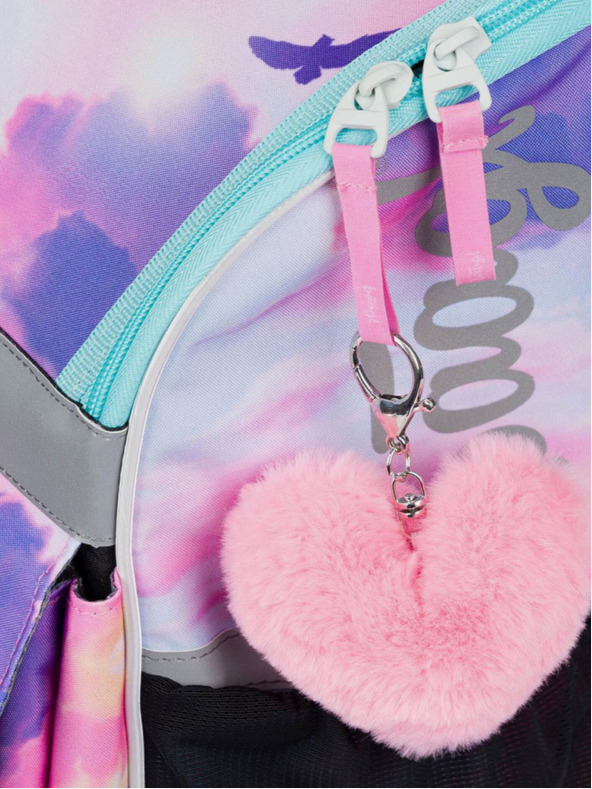 BAAGL  Ružová školská taška Zippy Baagl Ow