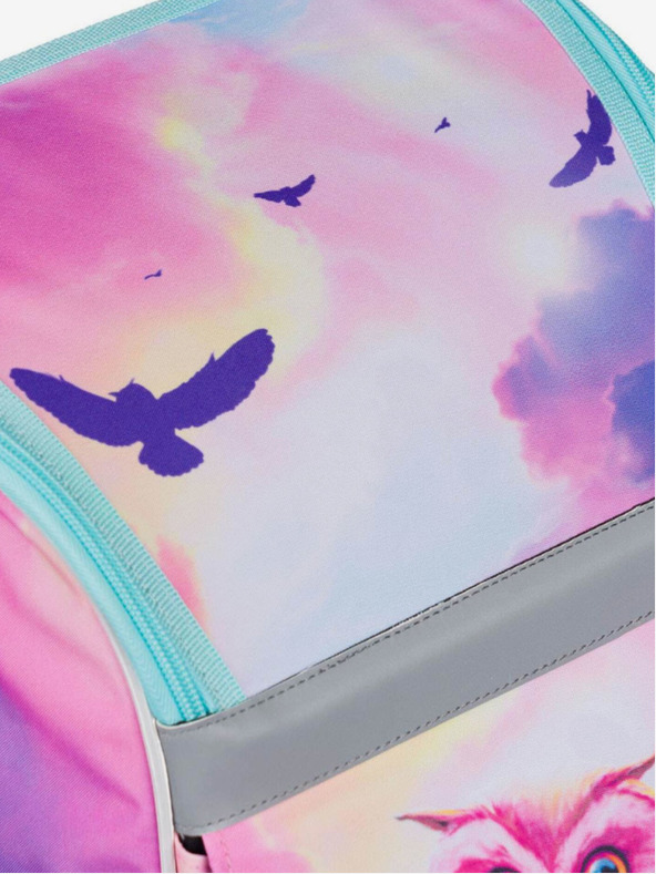 BAAGL  Ružová školská taška Zippy Baagl Ow