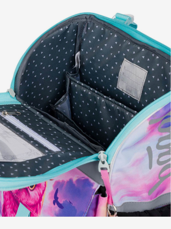 BAAGL  Ružová školská taška Zippy Baagl Ow