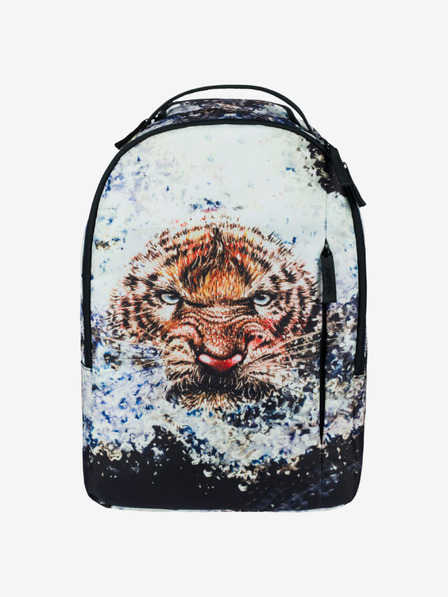 BAAGL  Čierno-béžový batoh Baagl eARTh - Tiger by Lukero