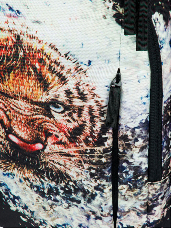 BAAGL  Čierno-béžový batoh Baagl eARTh - Tiger by Lukero