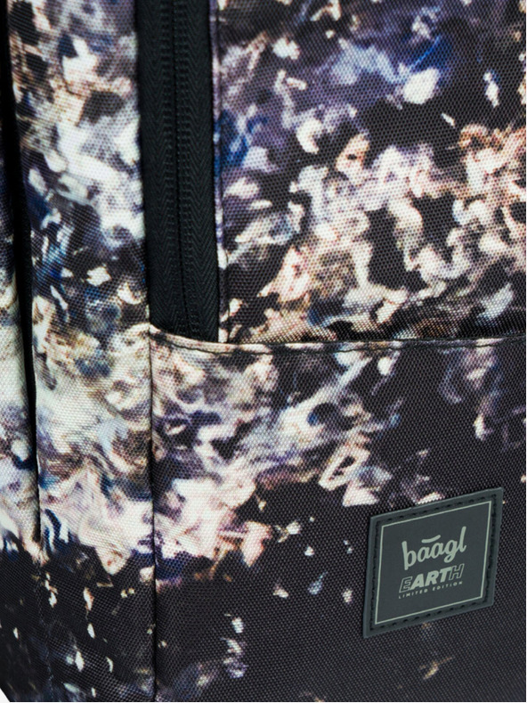 BAAGL  Čierno-béžový batoh Baagl eARTh - Tiger by Lukero