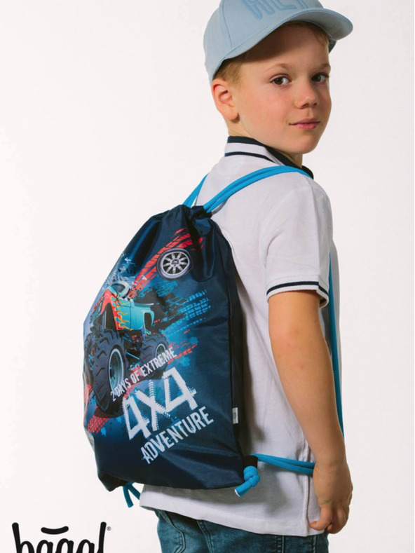 BAAGL  Tmavomodrá taška Baagl Truck