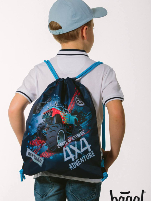 BAAGL  Tmavomodrá taška Baagl Truck