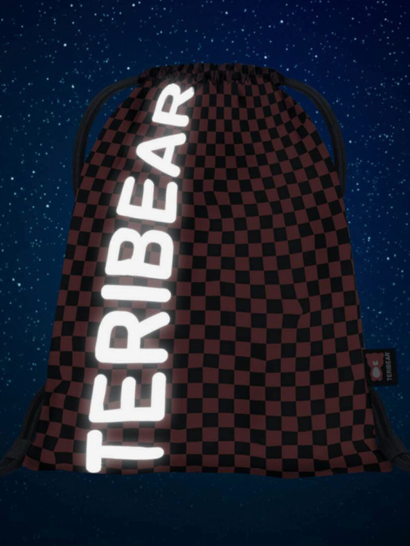 BAAGL  Čierny školský set Skate batoh, penál a taška Baagl Teribear