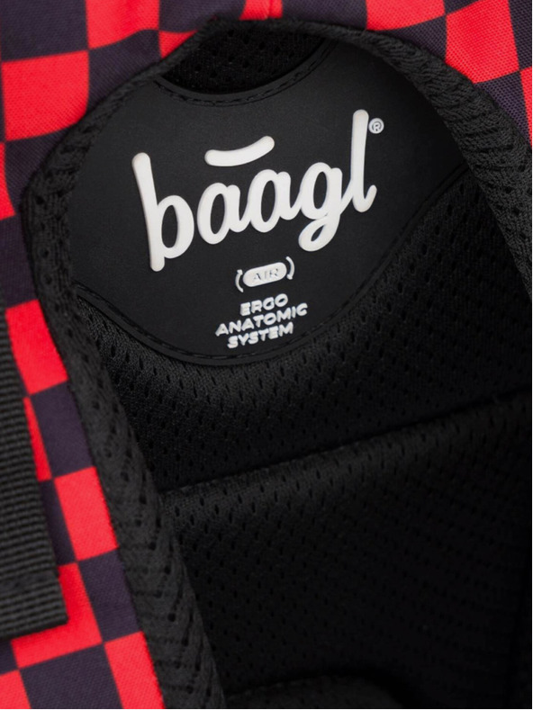 BAAGL  Čierny školský set Skate batoh, penál a taška Baagl Teribear