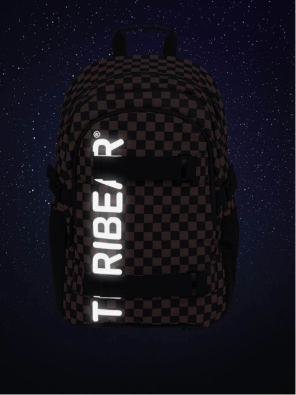 BAAGL  Čierny školský set Skate batoh, penál a taška Baagl Teribear