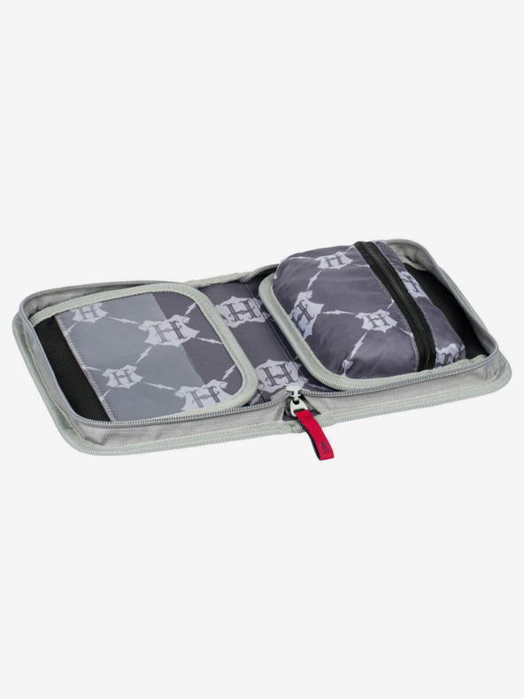 BAAGL  Fialový školský peračník Baagl Harry Potter Nebelvír jednoposchodový