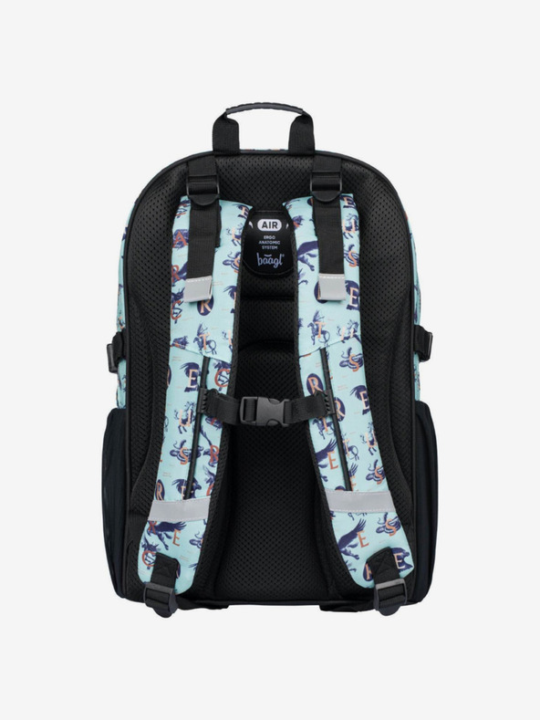 BAAGL  Modrý školský batoh Baagl Jadro Harry Potter Fantastické zvery