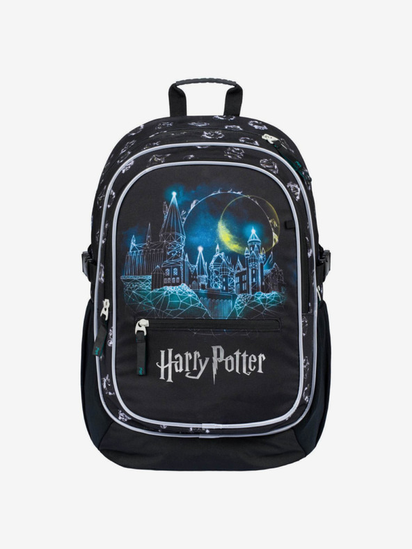 BAAGL  Čierny školský batoh Baagl Core Harry Potter Hogwarts