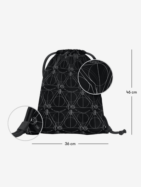 BAAGL  Čierna taška Baagl Skate Harry Potter Relikvia smrti