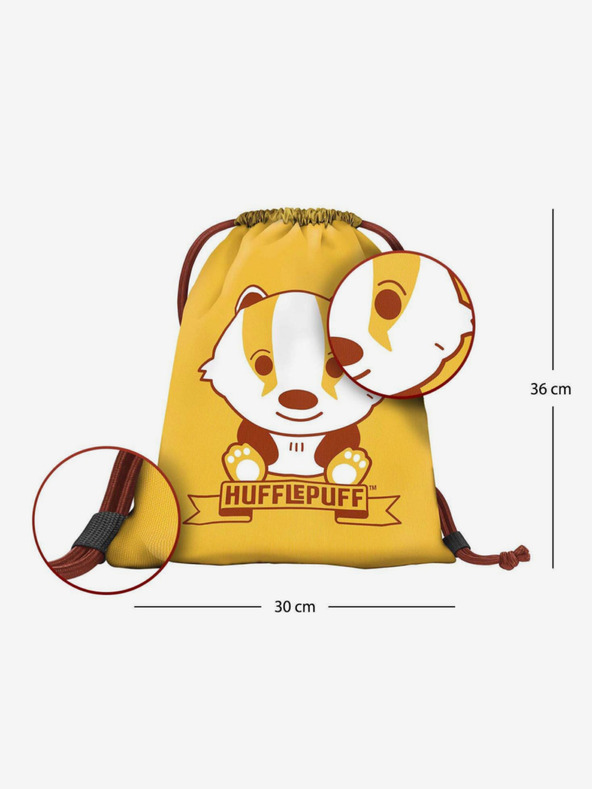 BAAGL  Žltá predškolská taška Baagl Harry Potter Mrzimor