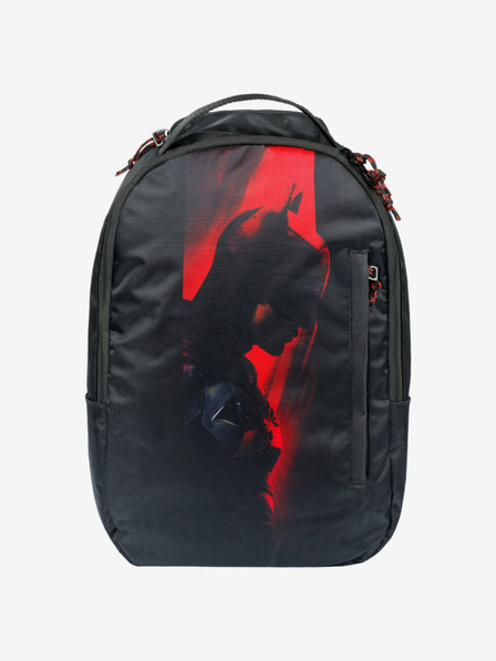 BAAGL  Čierny batoh Baagl eARTh Batman Red