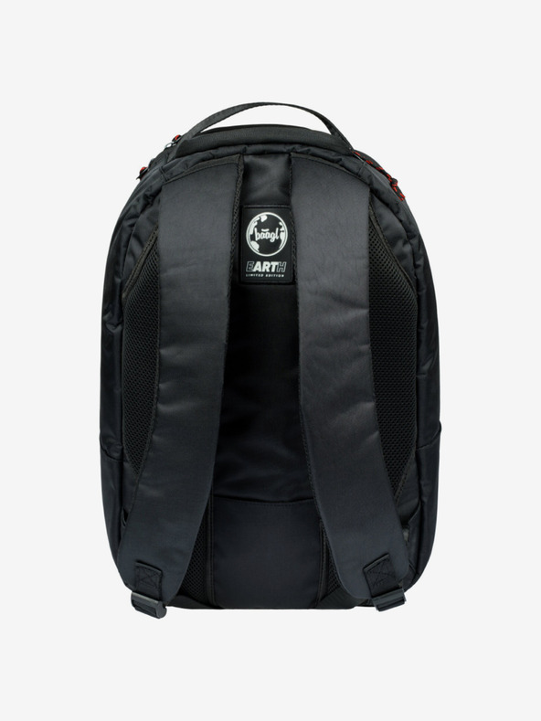 BAAGL  Čierny batoh Baagl eARTh Batman Red