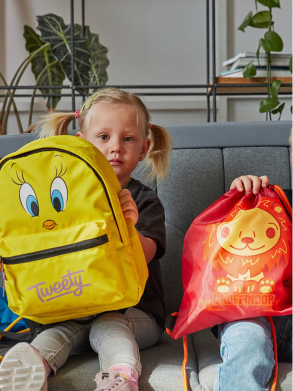 BAAGL  Žltý predškolský batoh Baagl Tweety