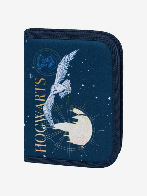 BAAGL  Fialový školský set - aktovka, penál, taška Baagl Zippy Harry Potter Bradavice