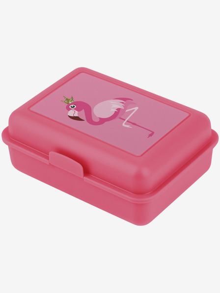 BAAGL  Ružový Baagl Flamingo Box na obed