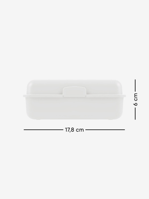 BAAGL  Biely Baagl Dúhový jednorožec Box na desiatu