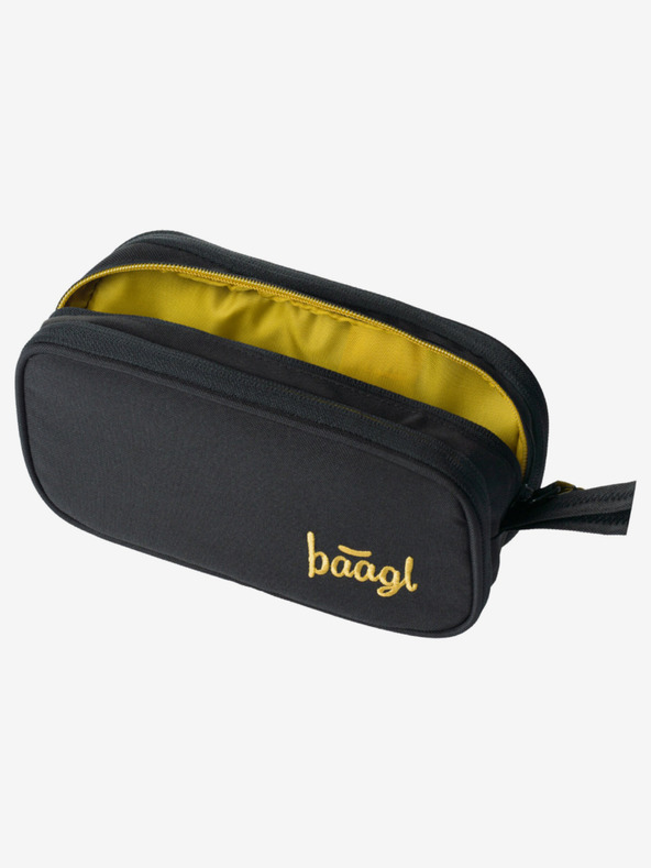 BAAGL  Čierny študentský penál Baagl Big Black