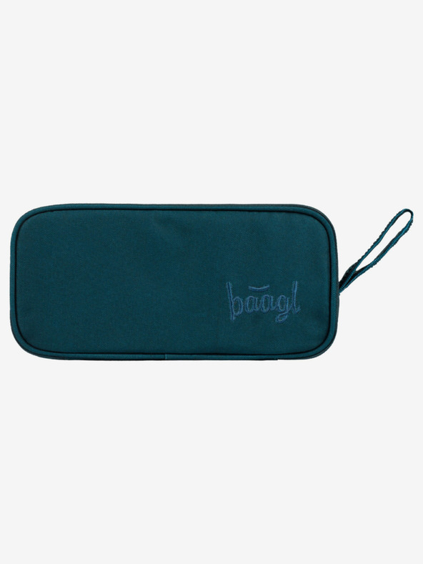 BAAGL  Modrý študentský penál etue Baagl Petrol