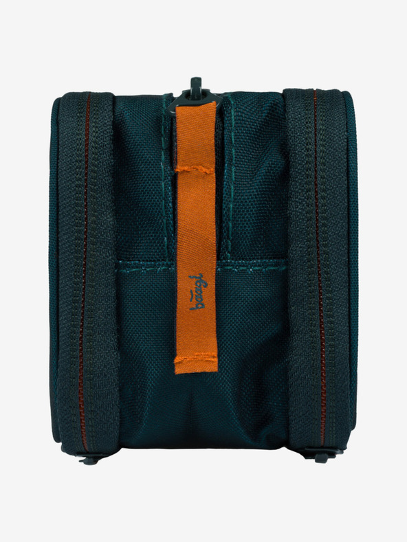 BAAGL  Modrý študentský penál etue Baagl Petrol