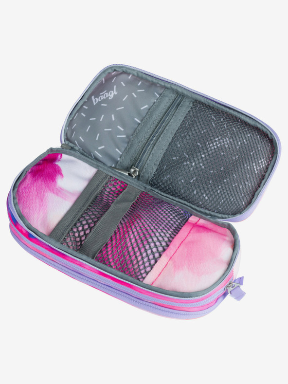 BAAGL  Ružový študentský peračník etue Baagl Painting