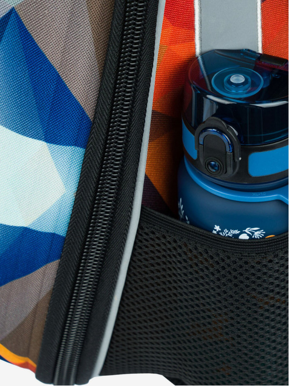 BAAGL  Oranžová školská aktovka Baagl Shelly Tiger