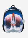 BAAGL  Modrá školská aktovka Baagl Shelly Space Shuttle