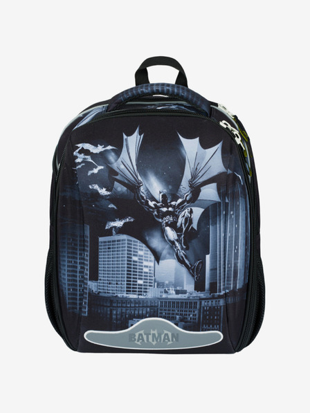 BAAGL  Čierna školská taška Baagl Shelly Batman Dark City