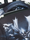 BAAGL  Čierna školská taška Baagl Shelly Batman Dark City