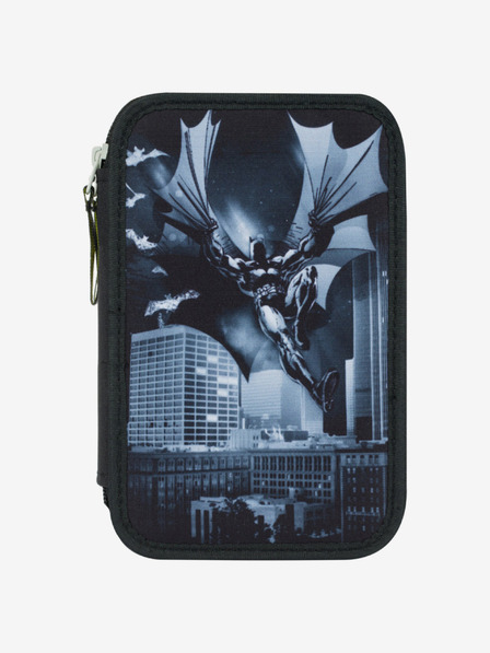 BAAGL  Čierny školský peračník Baagl Batman Dark City