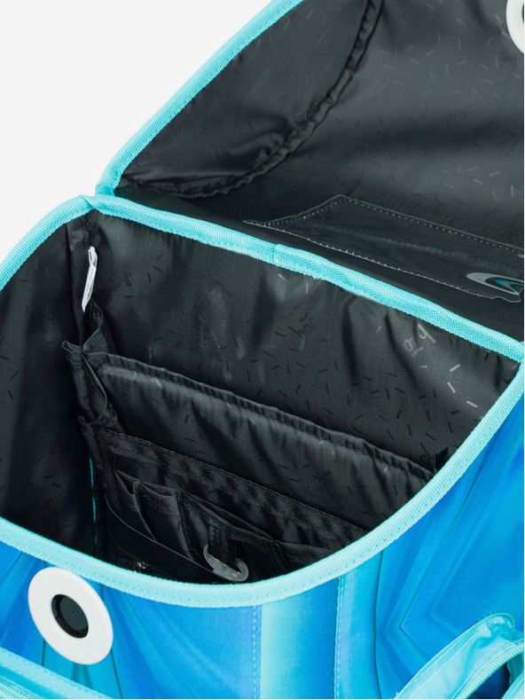 BAAGL  Modrý školský batoh Ergo Baagl Butterfly