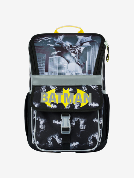 BAAGL  Čierna školská taška Zippy Baagl Batman Darky City