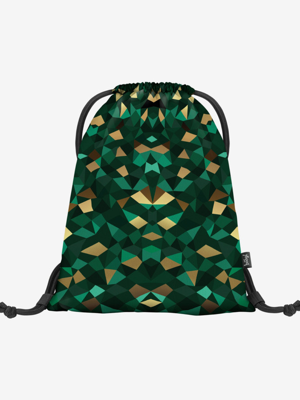 BAAGL  Zelená taška Baagl Skate Polygon