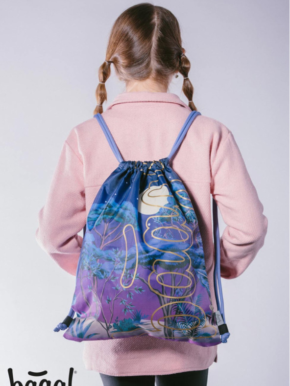 BAAGL  Fialový vak Baagl Skate Night