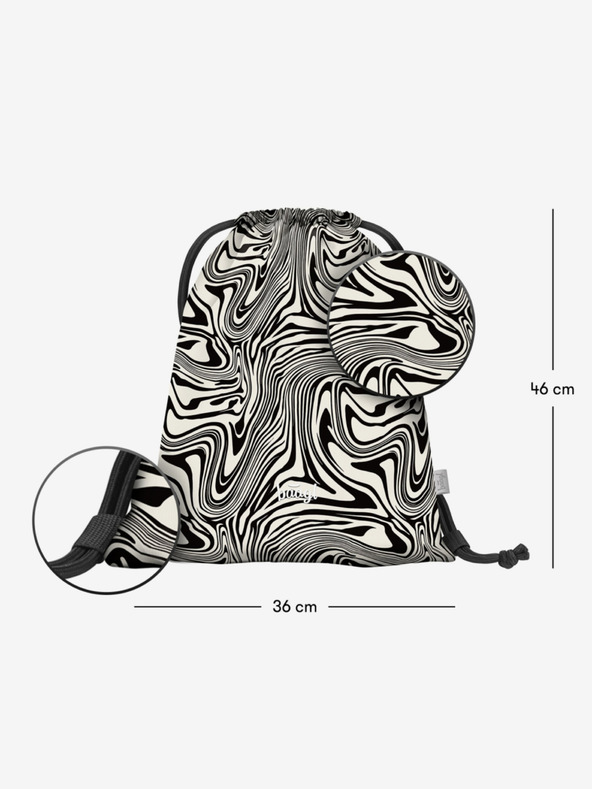 BAAGL  Čierna taška Baagl Mmixture