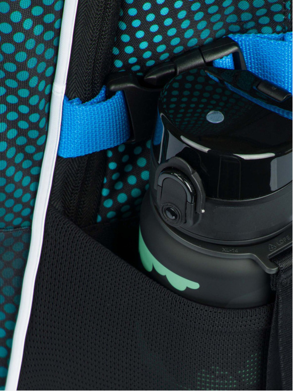 BAAGL  Zelený školský batoh Baagl Core Futbalista