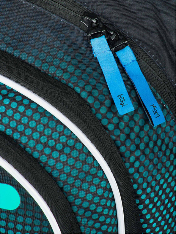 BAAGL  Zelený školský batoh Baagl Core Futbalista