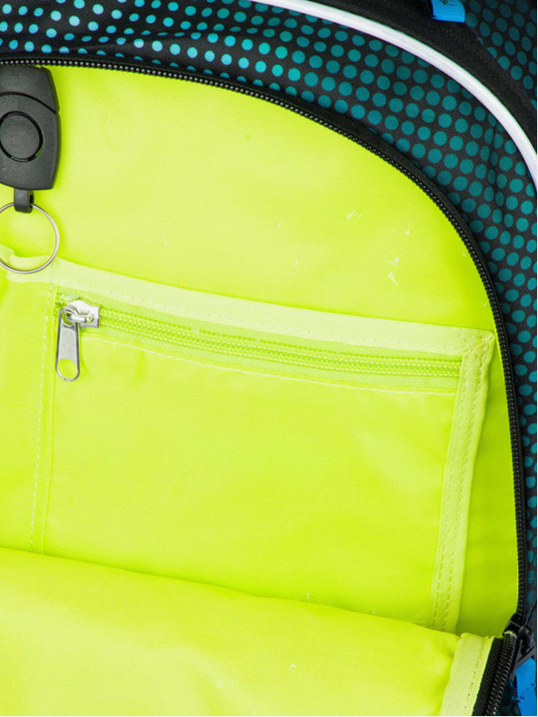 BAAGL  Zelený školský batoh Baagl Core Futbalista