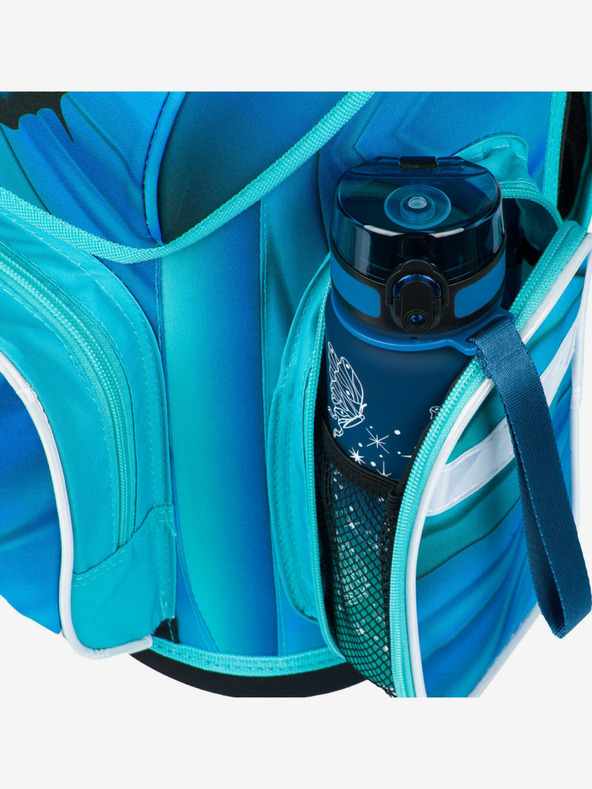 BAAGL  Modrý školský set Ergo - aktovka, penál, taška Baagl Butterfly