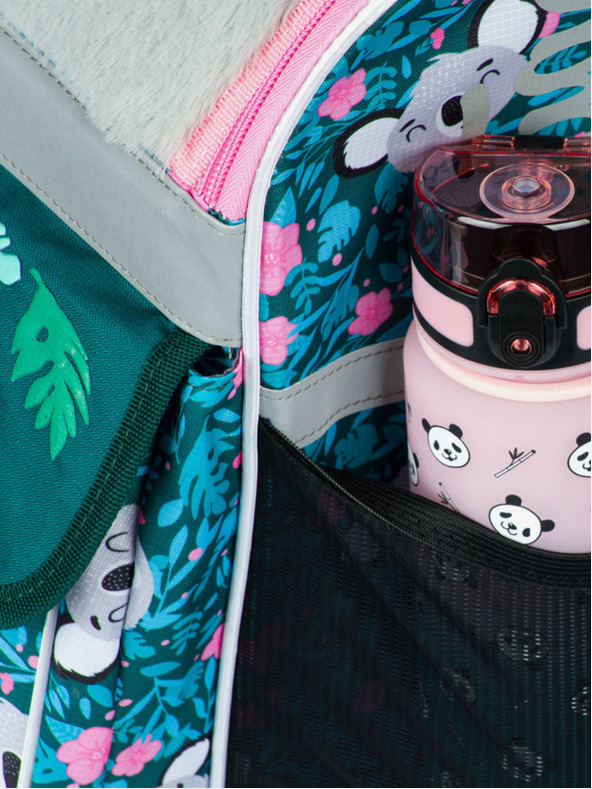 BAAGL  Zelený školský set Zippy - aktovka, peračník, sáčok Baagl Baby Koala