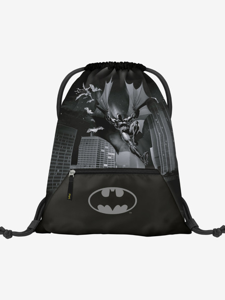 BAAGL  Čierna taška s vreckom Baagl Batman Dark City