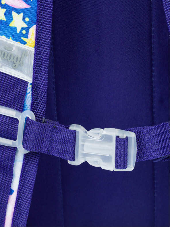 BAAGL  Modrý predškolský plecniak Baagl Stars