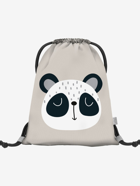 BAAGL  Sivý predškolský batoh Baagl Panda