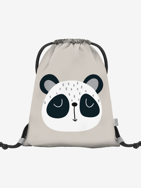 BAAGL  Sivý predškolský batoh Baagl Panda
