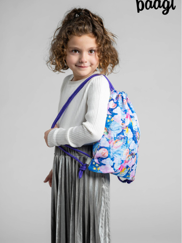 BAAGL  Modrá taška pre predškolákov Baagl Stars