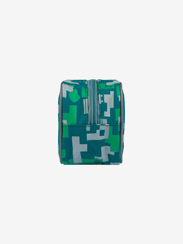 BAAGL  Zelený peračník Baagl Minecraft Strieborný Creeper