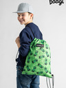 BAAGL  Zelený školský set - penál, taška Baagl Minecraft 2 Creeper